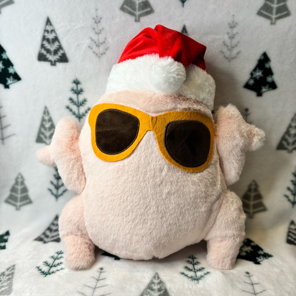 Friends - Festive Holiday Turkey with Santa Hat Plush